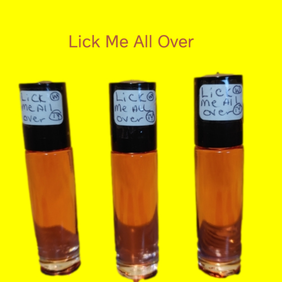 Lick Me All Over (W) Type - 1/3 Oz. Scented Body Oil (3pk - Picture 1 of 4